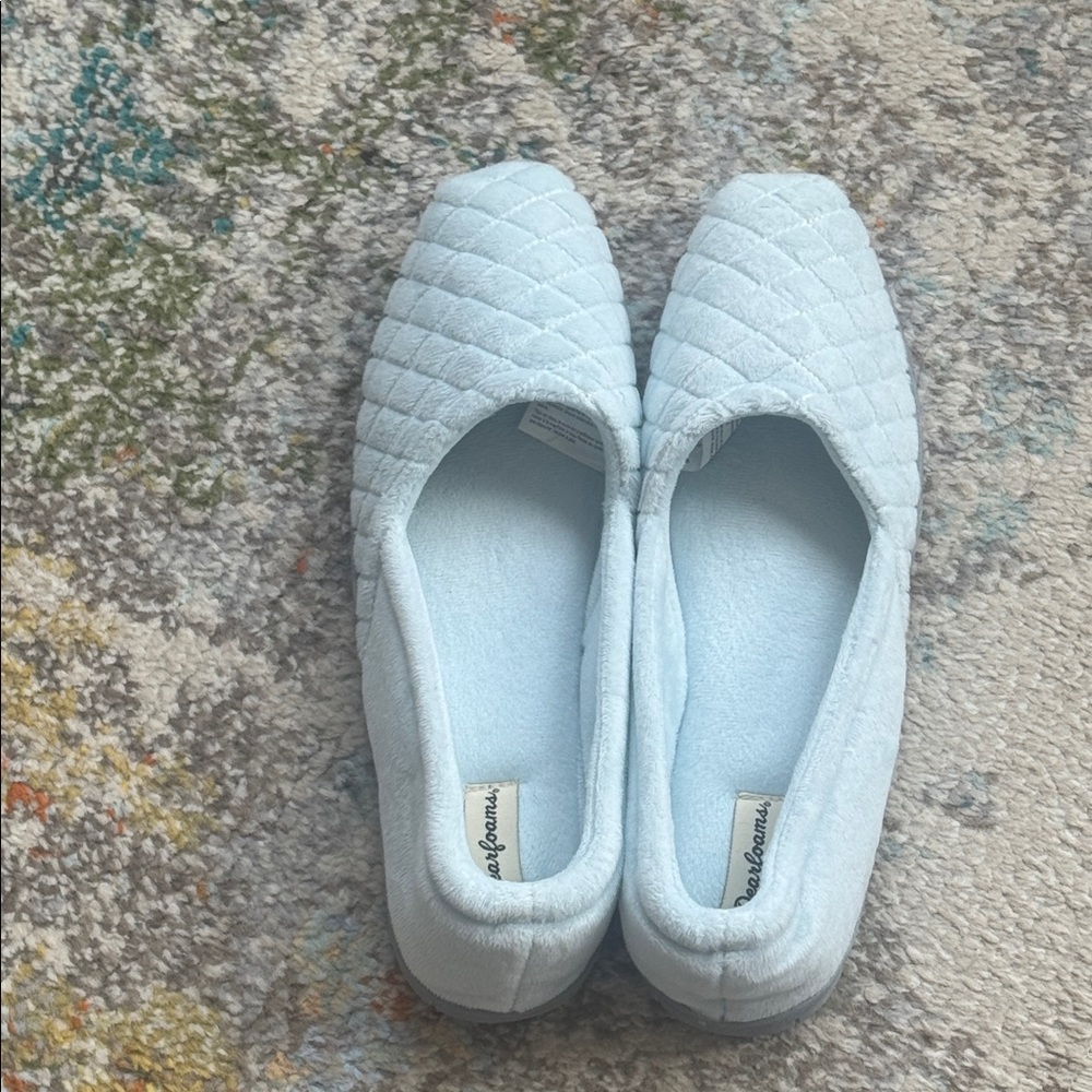 NWOT Dearfoams Women's Slippers Size Large 9-10